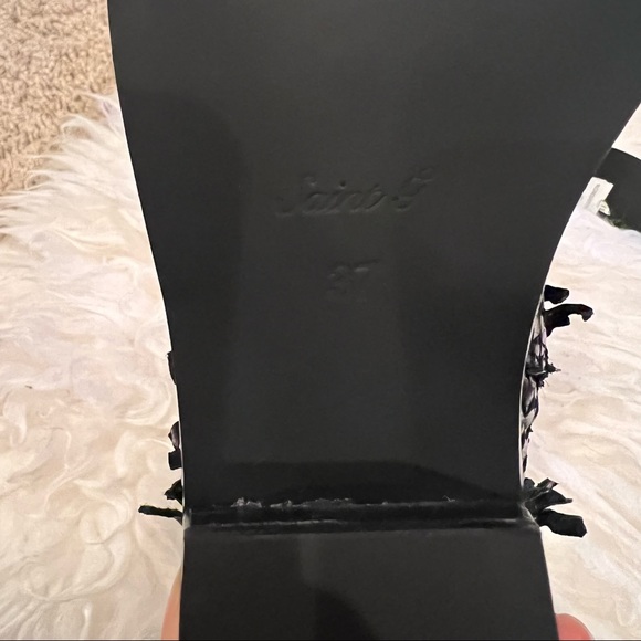 Saint G Nora Woven Black Boots*NEW - Picture 4 of 4